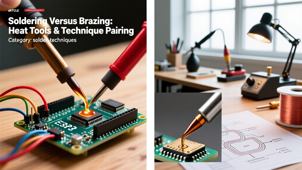 Soldering Versus Brazing: Heat Tools & Technique Pairing