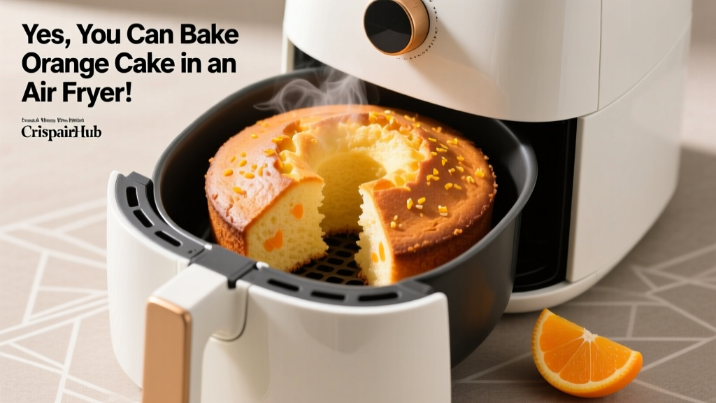 Yes, You Can Bake Orange Cake in an Air Fryer!