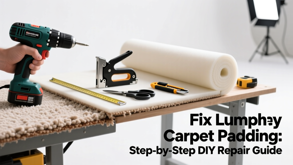 Fix Lumpy Carpet Padding: Causes and DIY Repair Guide