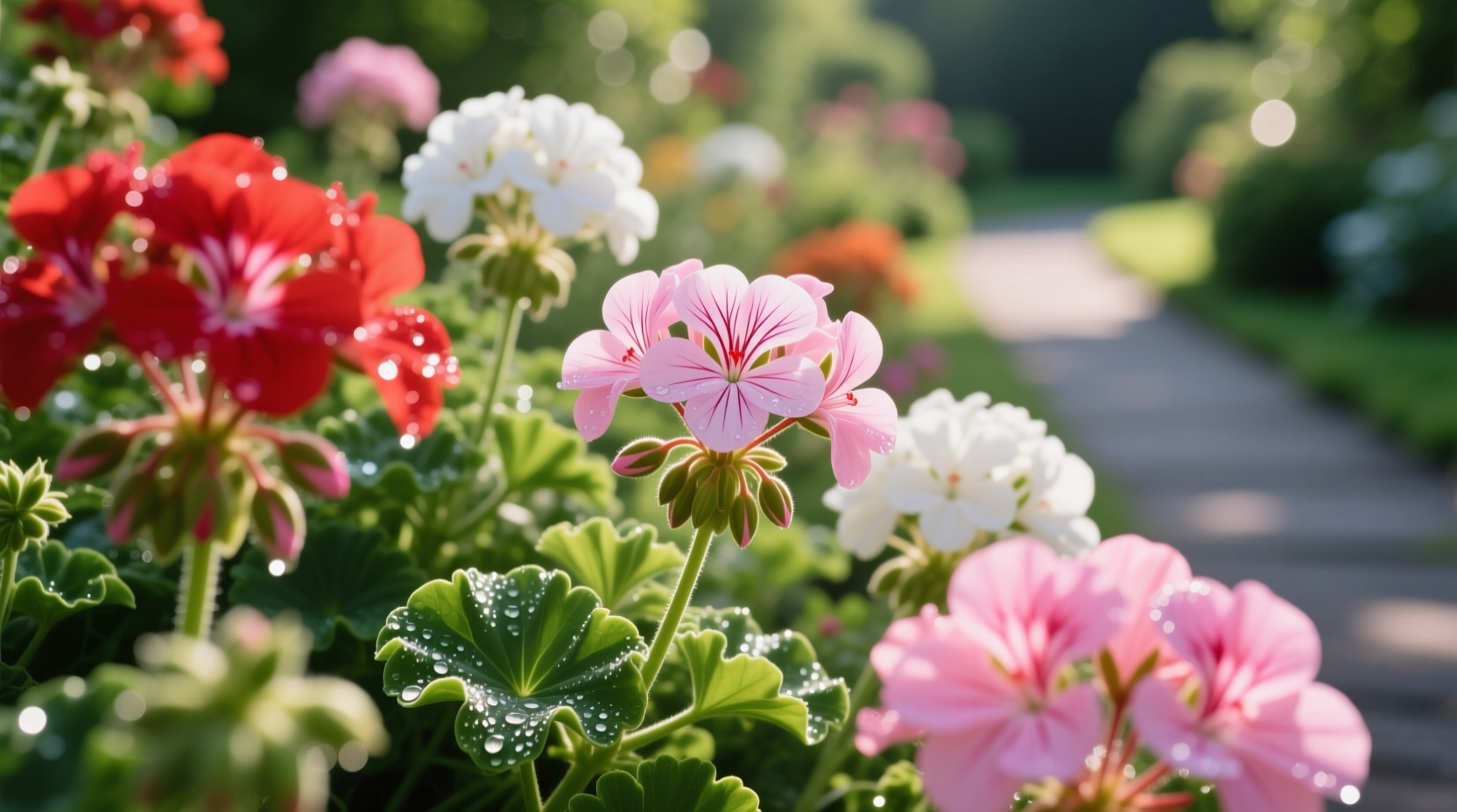 kinds of geraniums