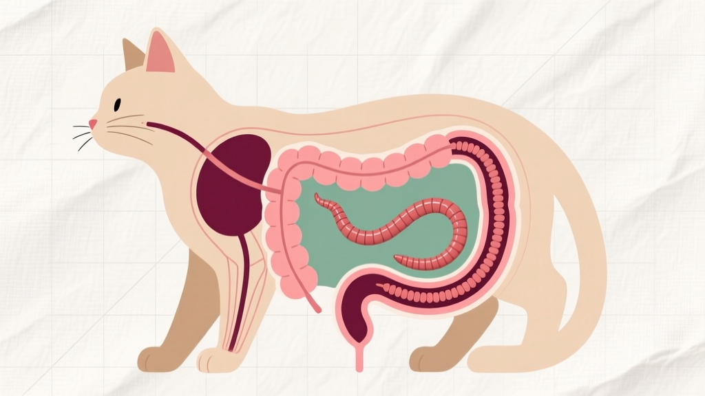 Feline Trichuris: Whipworm Large Intestine