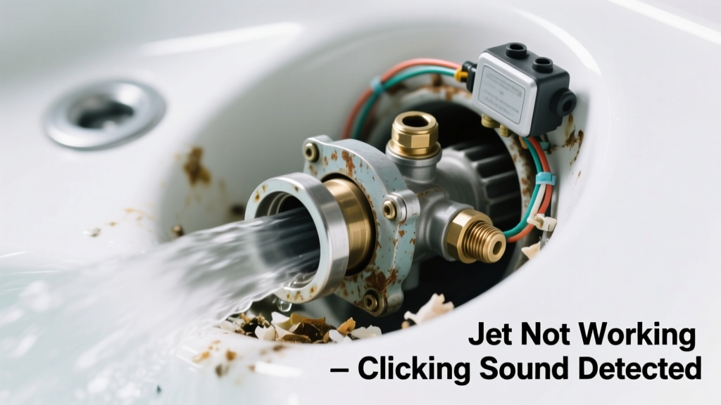 Hot Tub Jets Not Working & Making Clicking Sound