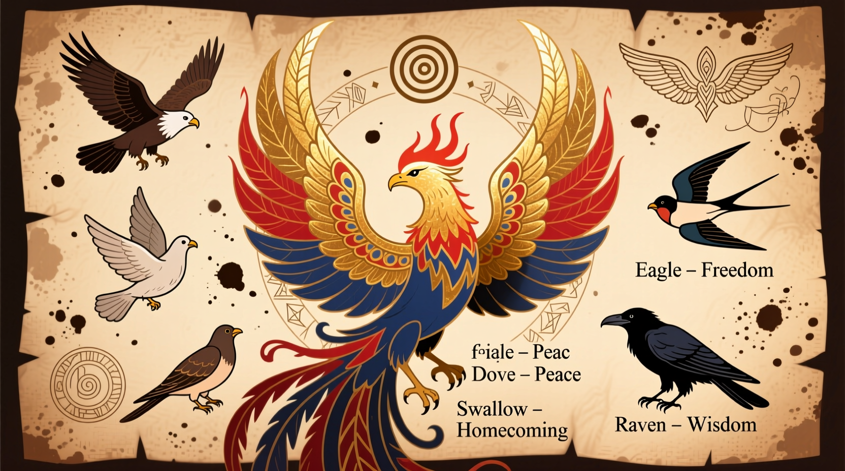 what do bird tattoos mean