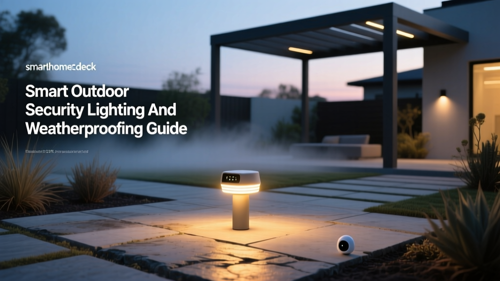Smart Outdoor Security Lighting And Weatherproofing Guide