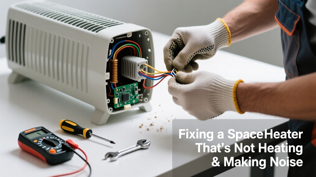 Fixing a Space Heater That’s Not Heating & Making Noise