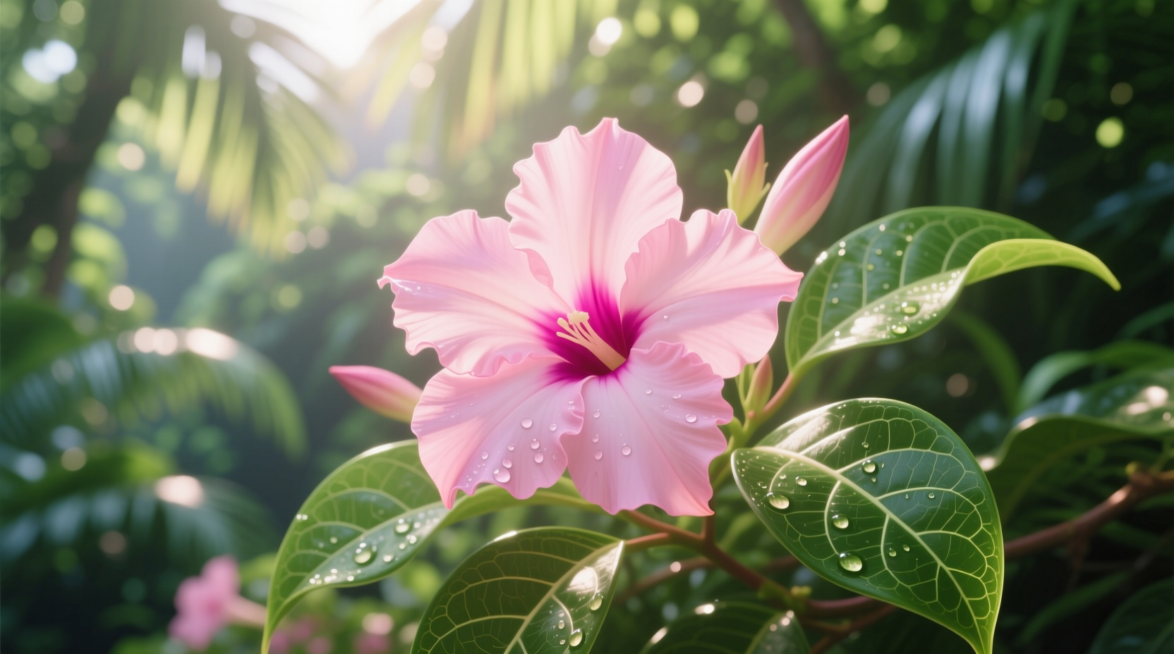 mandevilla pink