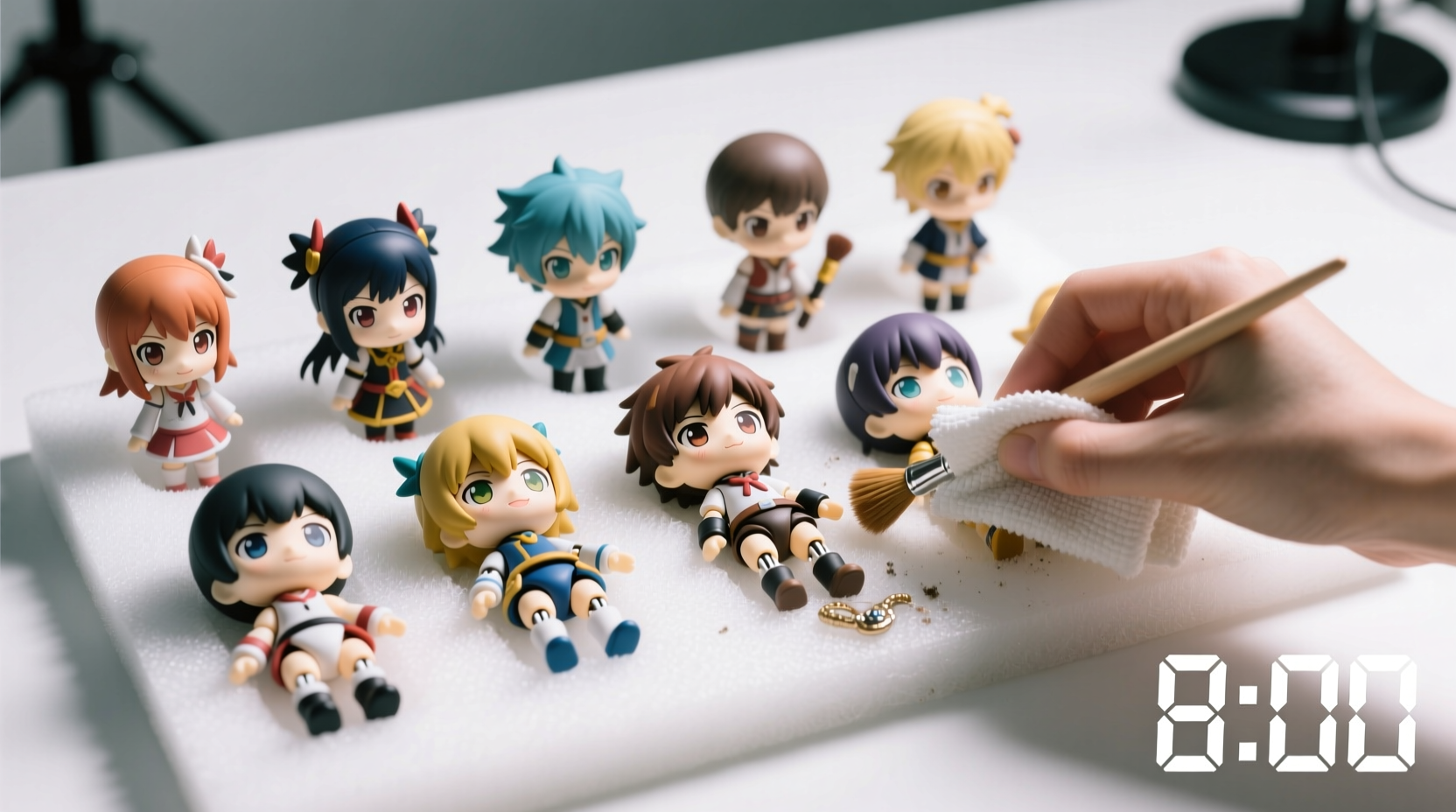 how to sanitize nendoroids safely
