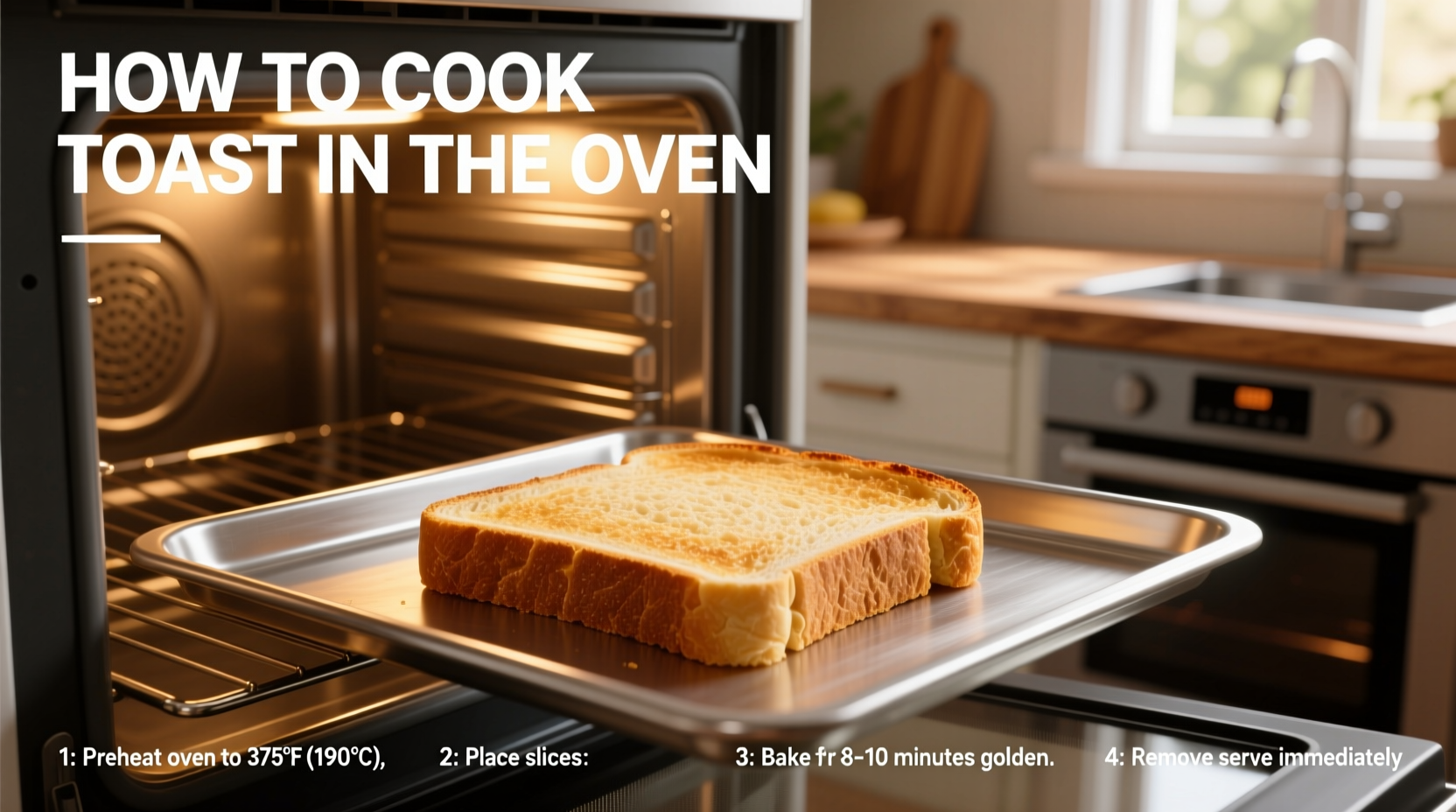 how to cook toast in the oven