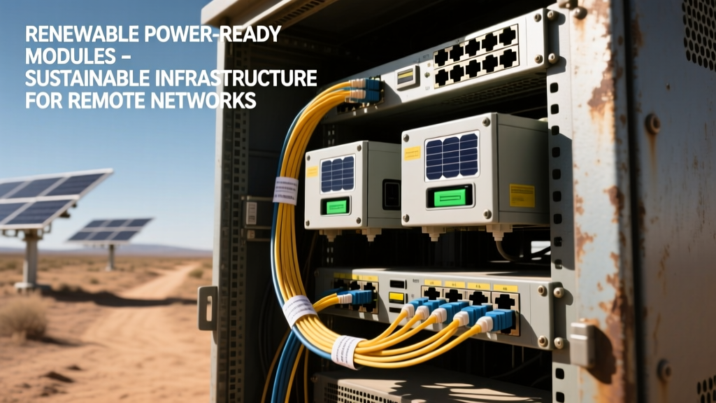 Power Supply Modules Engineered for Remote Applications Powered by Renewable Energy