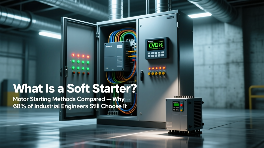 Soft Starter vs VFD vs DOL: Which Motor Starter Is Right?