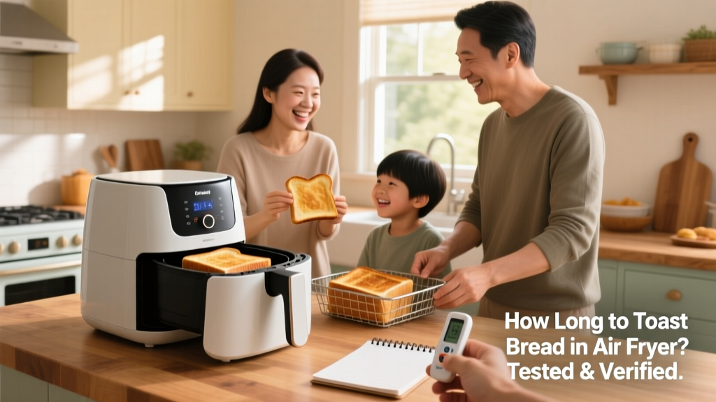 How Long to Toast Bread in Air Fryer (Tested & Verified)
