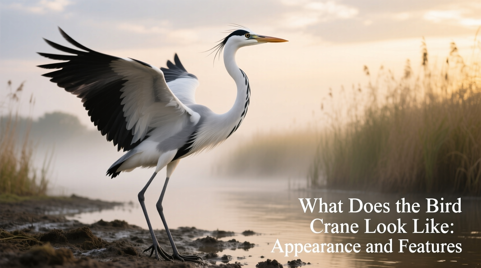 what does the bird crane look like