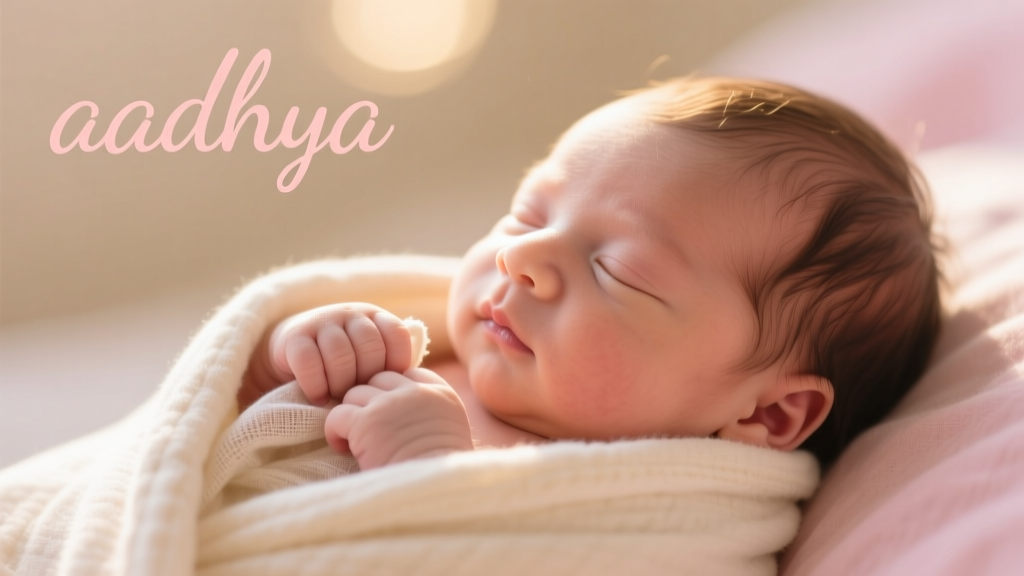 Aadhya: Evidence-Based Care Guidance for Infants Named Aadhya