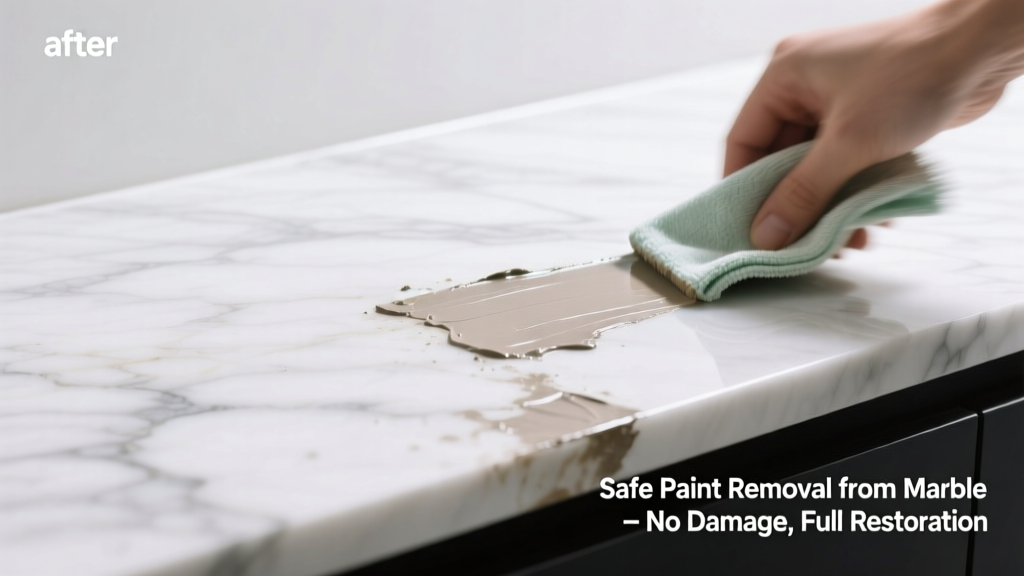 How to Remove Paint from Marble Safely and Effectively