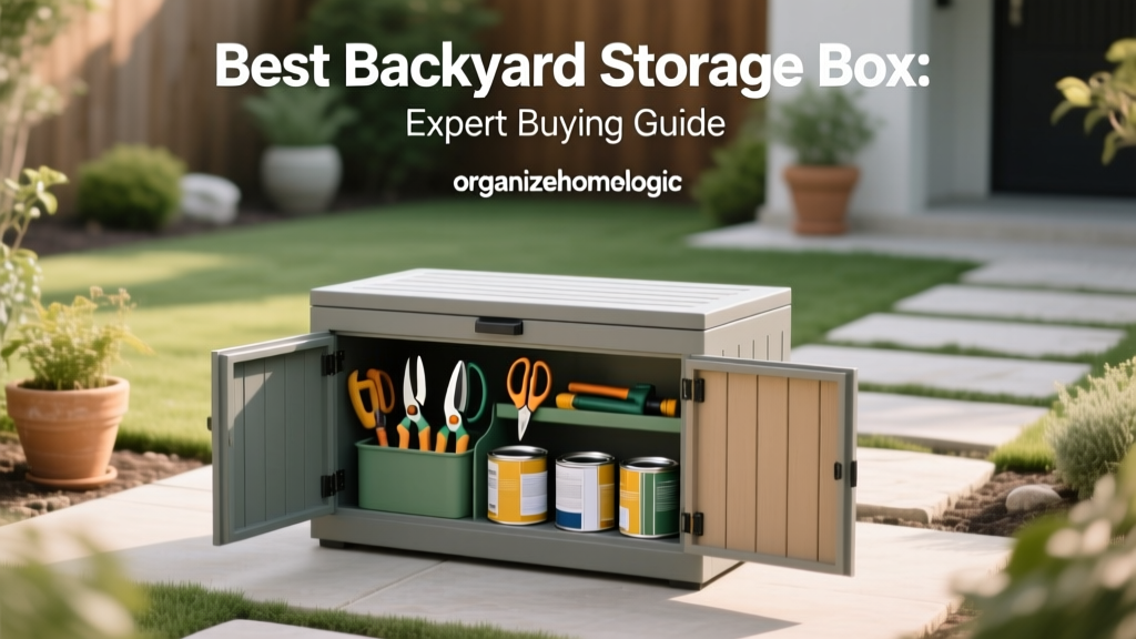 Best Backyard Storage Box: Expert Buying Guide
