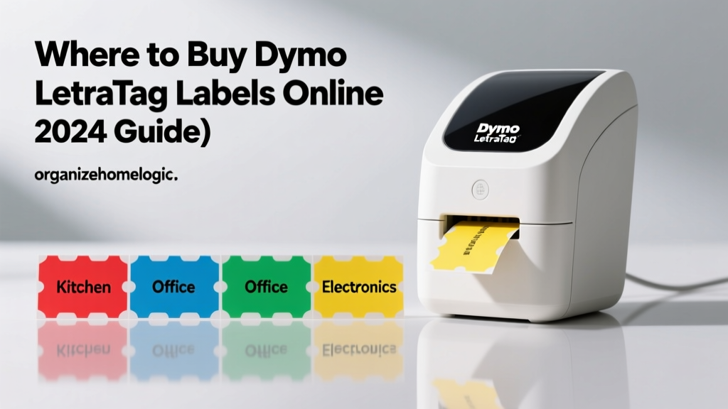 Where to Buy Dymo LetraTag Labels Online (2024 Guide)
