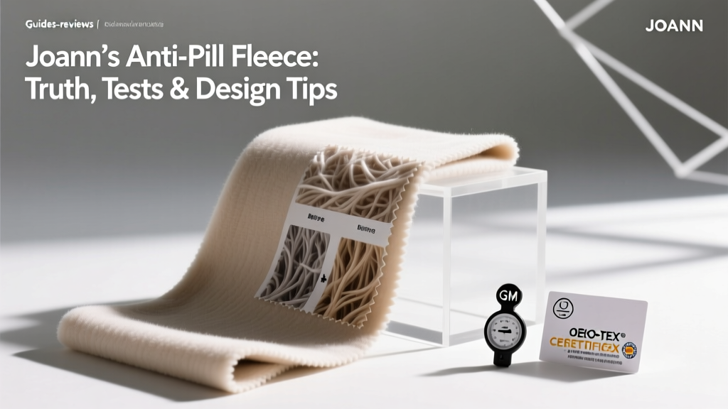 Joann’s Anti-Pill Fleece: Truth, Tests & Design Tips