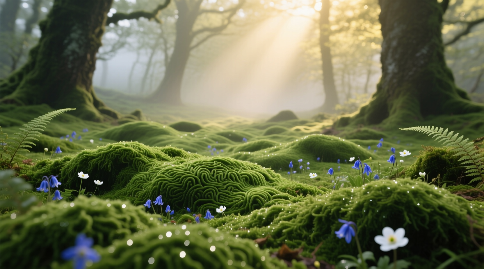 irish moss lawn