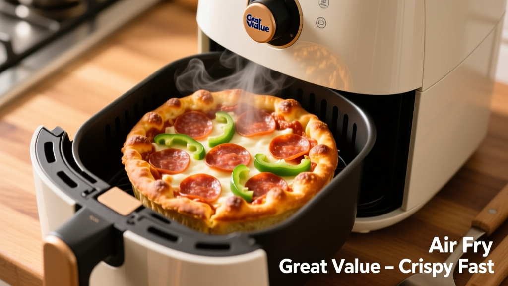 Air Fry Great Value Mini Pizza: Crispy & Fast!