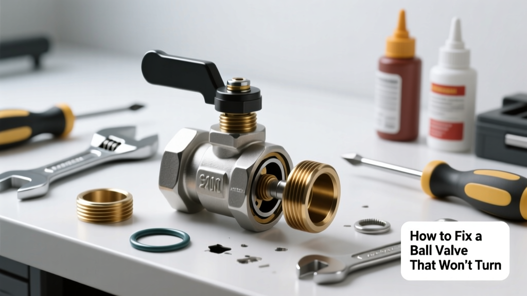 How to Fix a Ball Valve That Won’t Turn