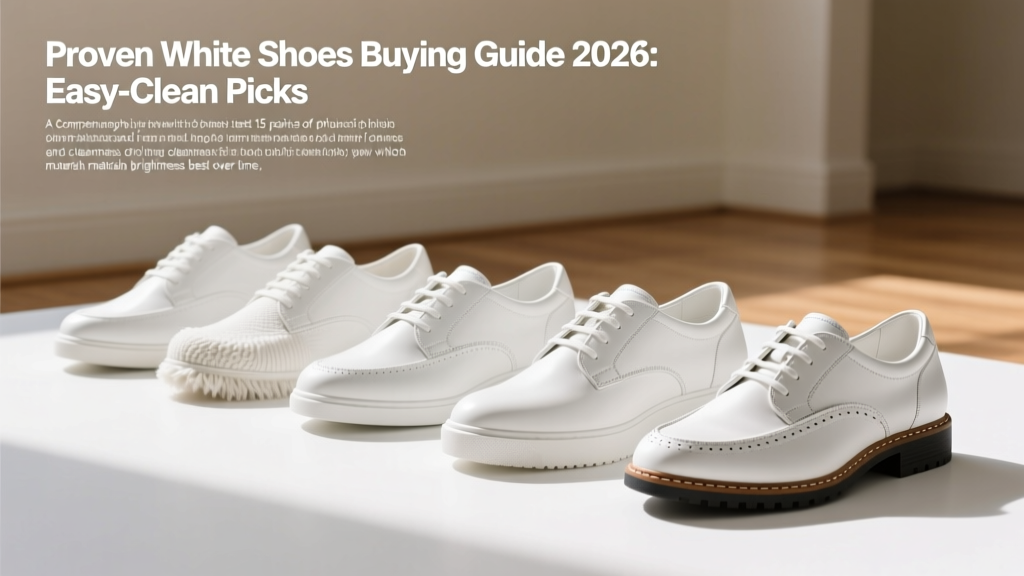 Proven White Shoes Buying Guide 2026: Easy-Clean Picks