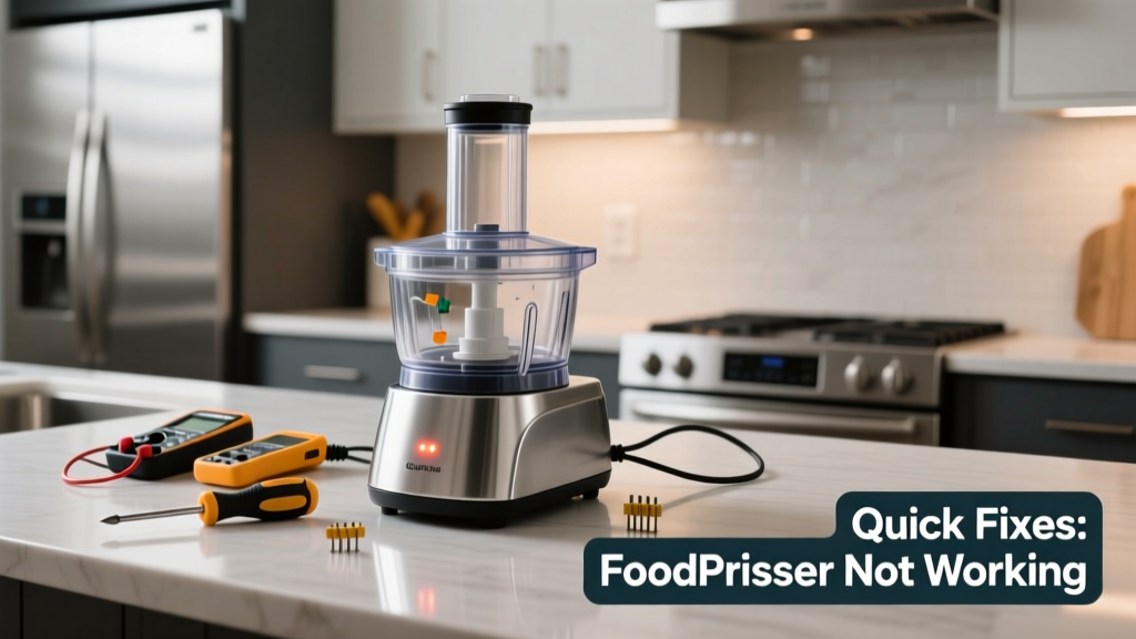Food Processor Not Working in Kitchen: Quick Fixes