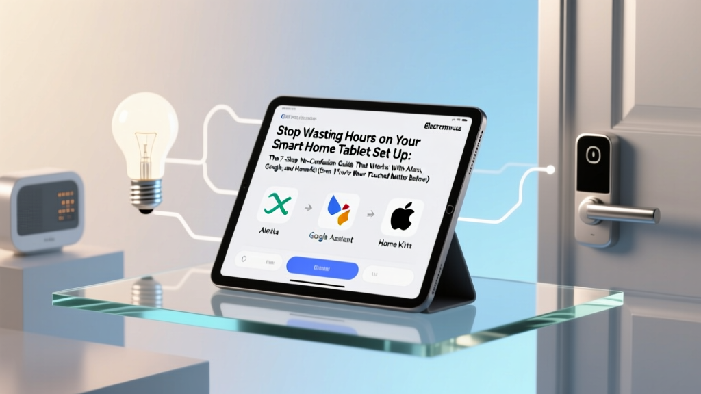 Stop Wasting Hours on Your Smart Home Tablet Set Up: The 7-Step No-Confusion Guide That Works With Alexa, Google, and HomeKit (Even If You’ve Never Touched Matter Before)