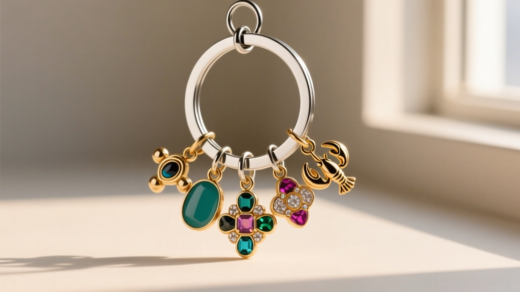 How to Attach Charms to a Keychain Properly