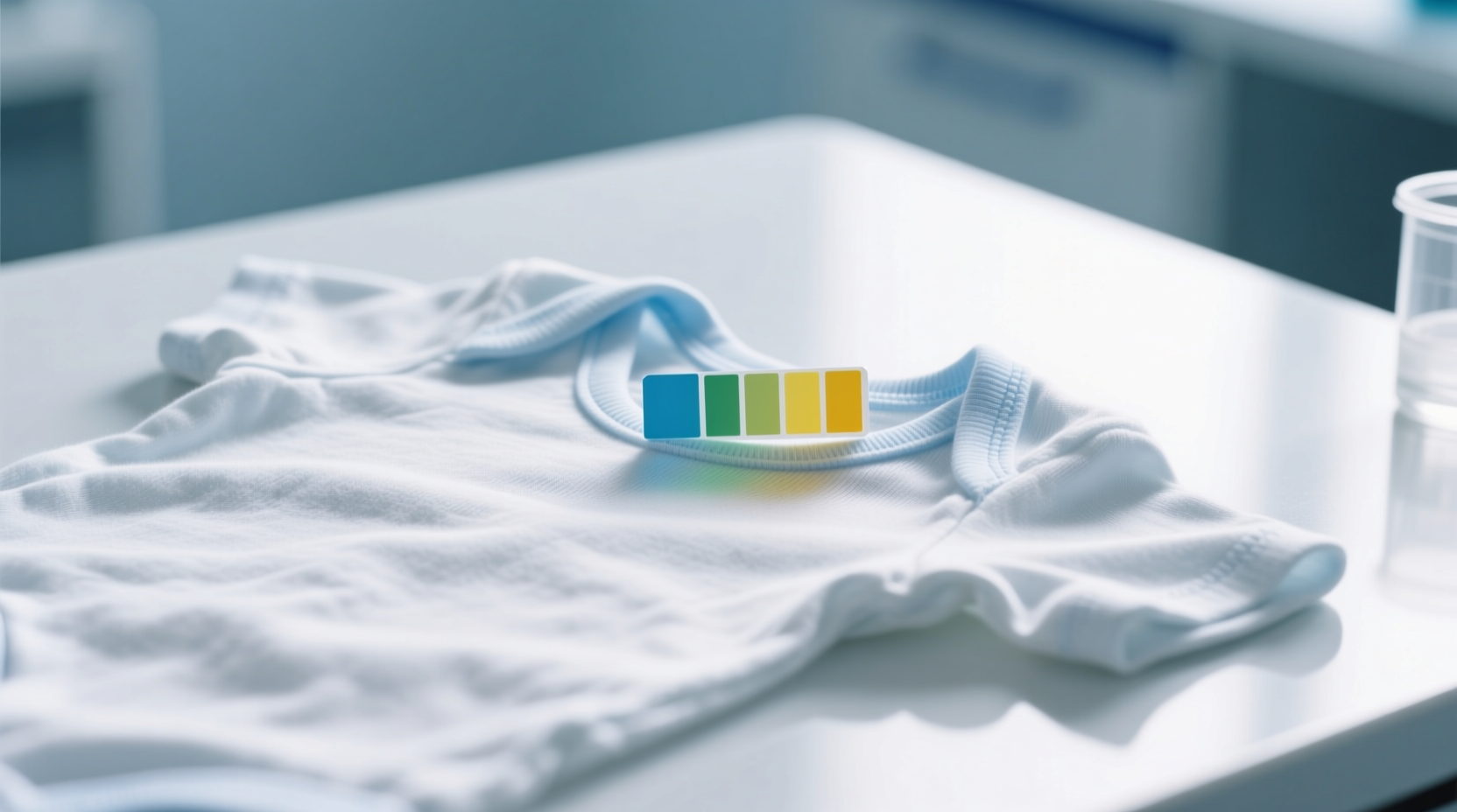fabric ph test strips vs visual inspection for baby onesies