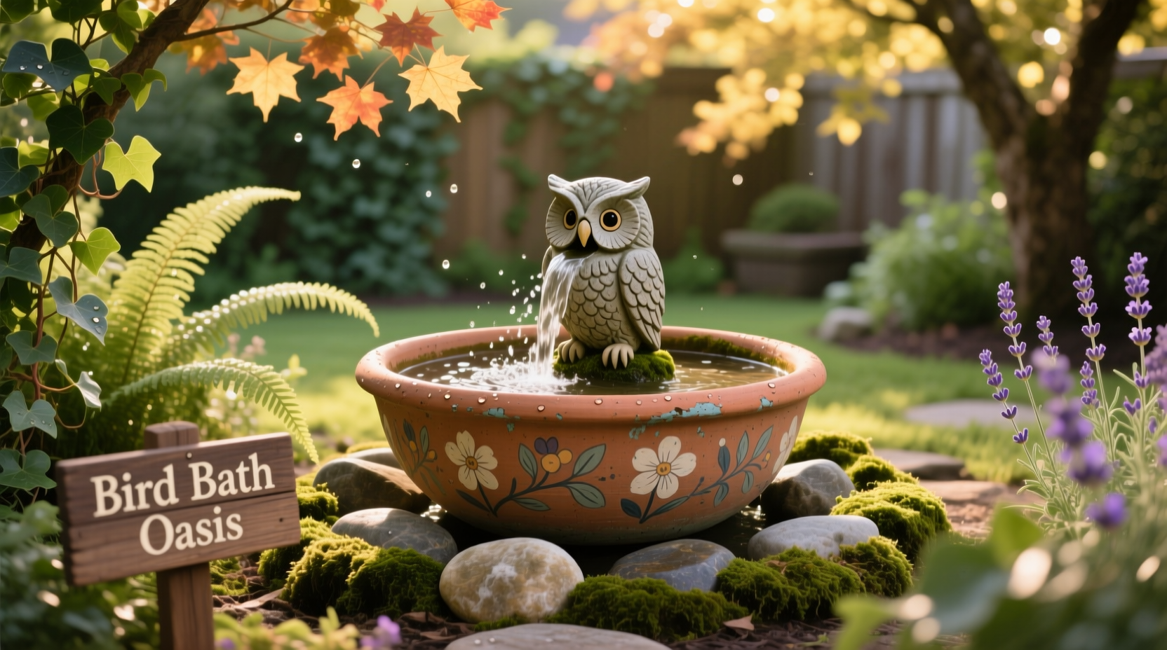 do it yourself diy bird bath fountain
