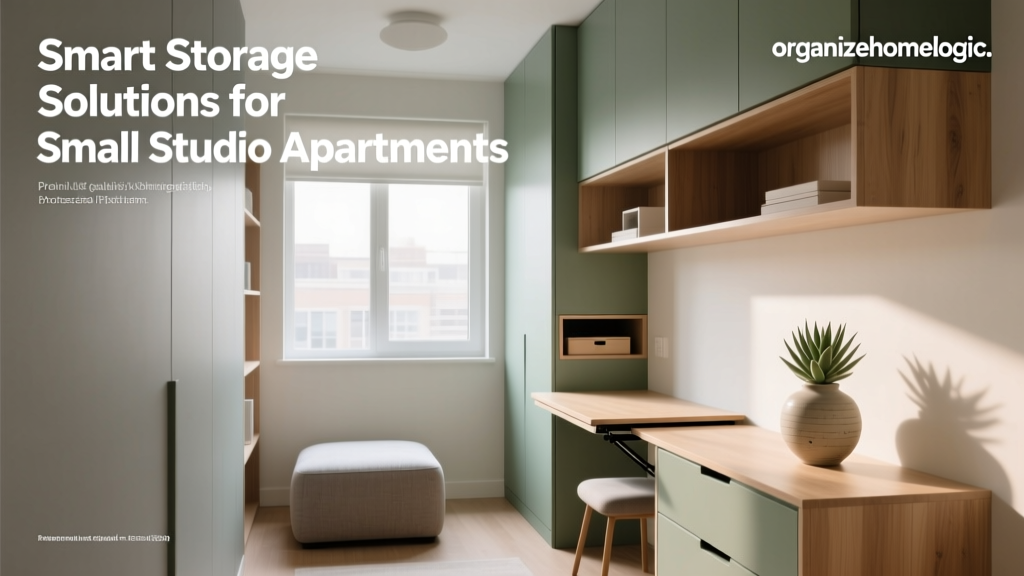 Smart Storage Solutions for Small Studio Apartments