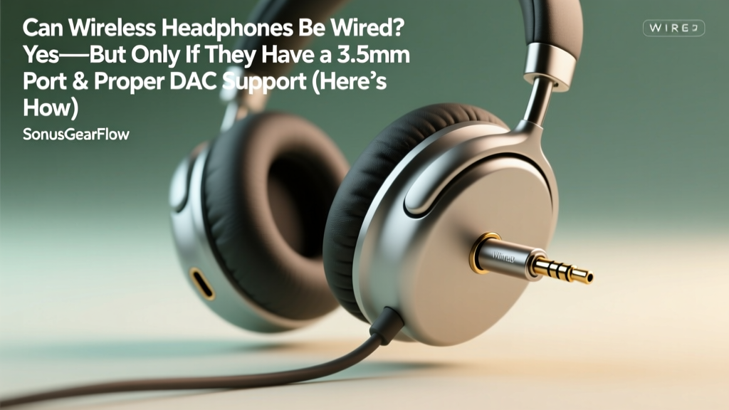 Can Wireless Headphones Be Wired? (2026)