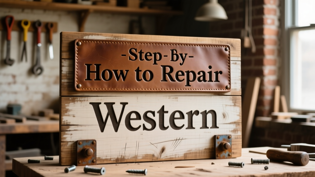 How To Repair Western Boots: A Practical, Evidence-Based Guide for Longevity and Structural Integrity