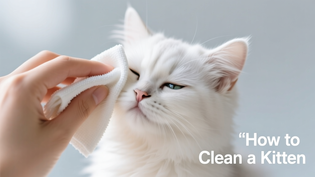 How to Clean a Kitten Safely and Effectively: A Veterinarian-Backed Guide
