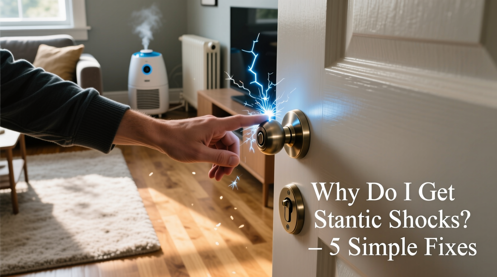 what causes sudden static shocks at home and how to stop them
