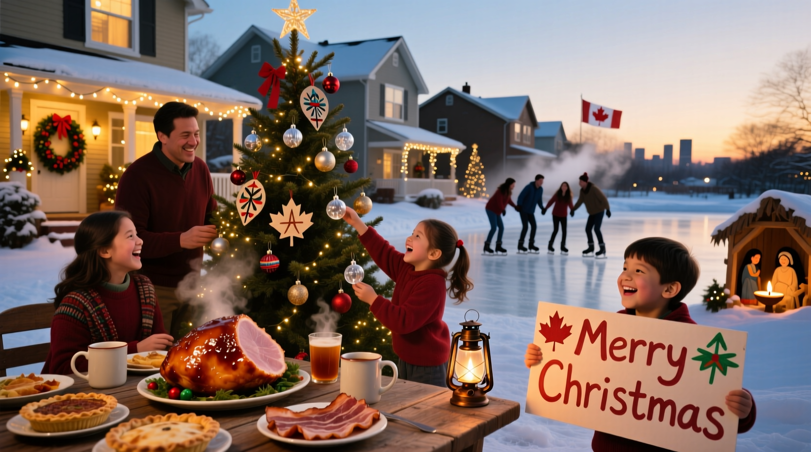 how does canada celebrate christmas