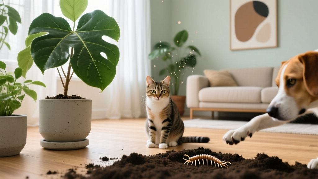Can Pets Get Parasites from Indoor Plants?