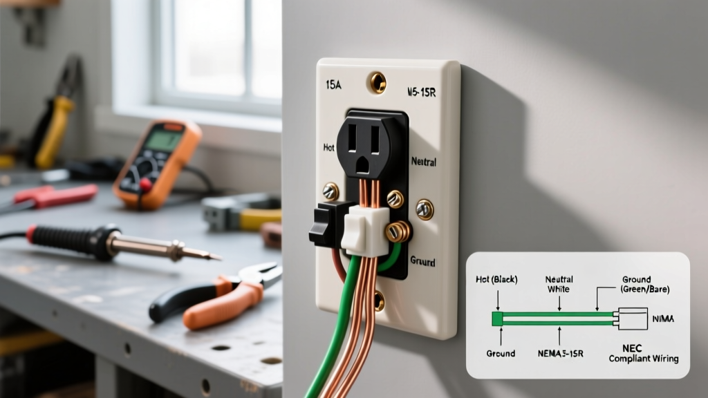 United States Electrical Outlet Wiring Diagrams & NEMA Configurations