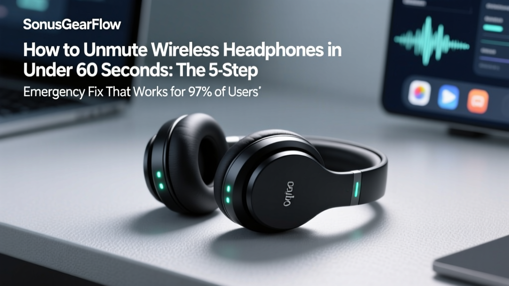 How to Unmute Wireless Headphones: Real Fixes (2026)
