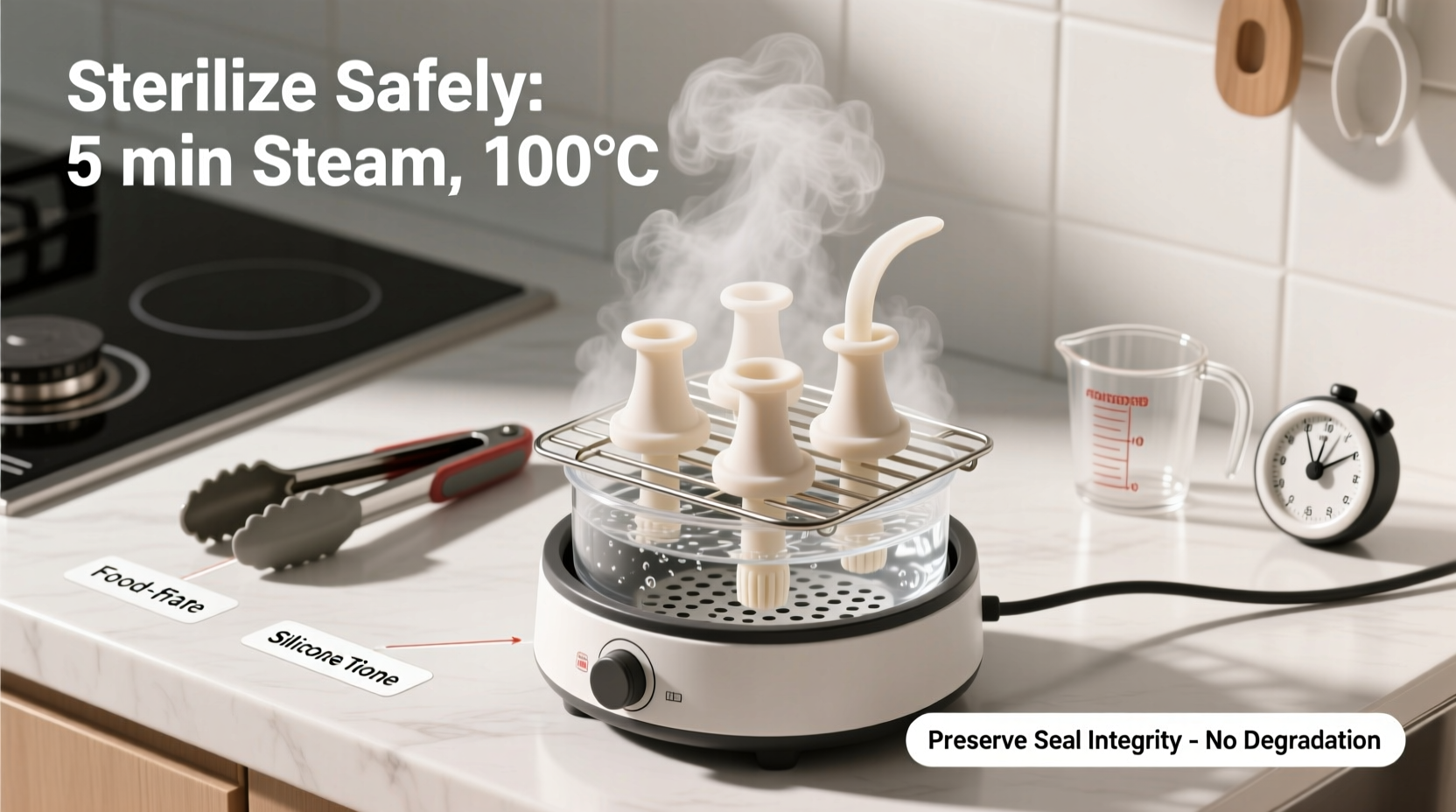 How Long To Boil Silicone To Sterilize