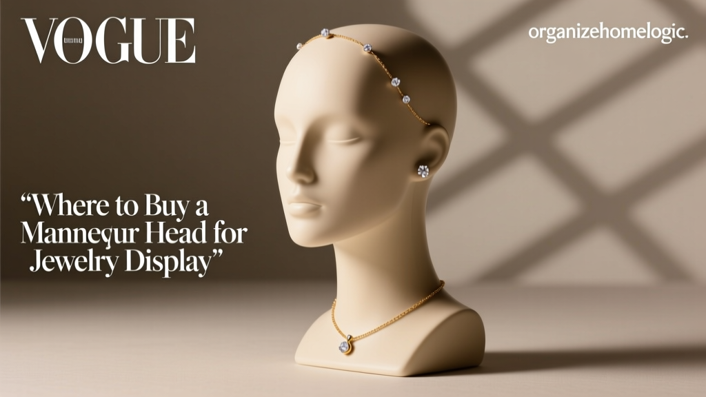 Where to Buy a Mannequin Head for Jewelry Display