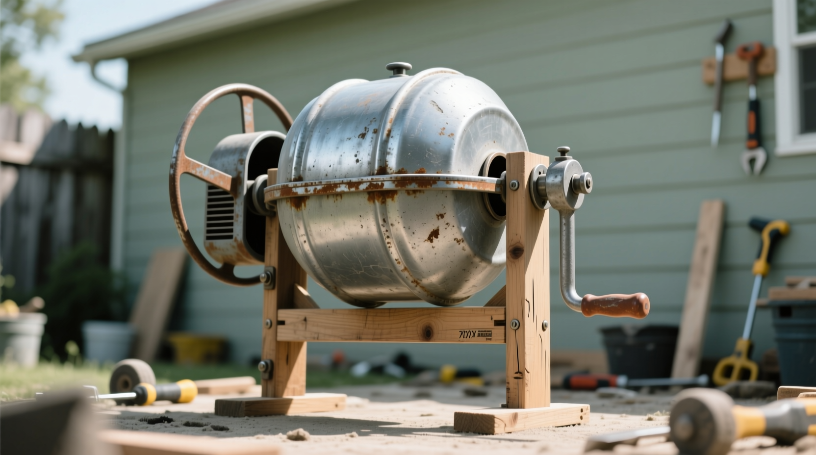 DIY Concrete Mixer Guide: Choose \u0026 Use for Small Projects, image size:1664x928