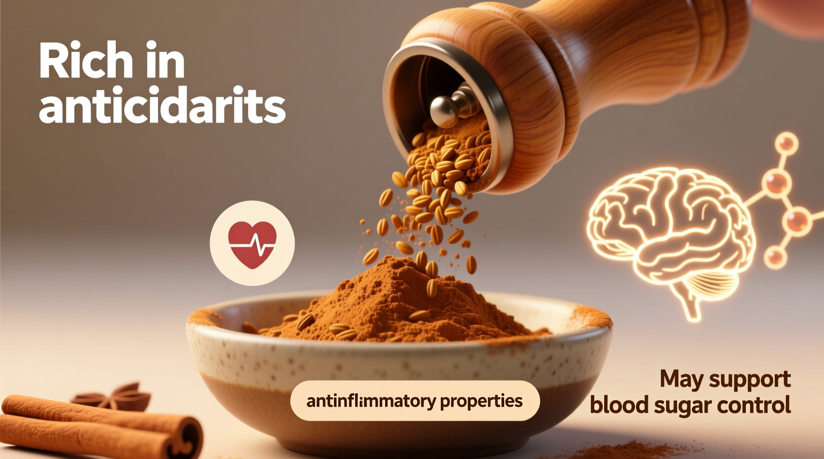 Ground Cinnamon: Health Benefits and Safety Facts