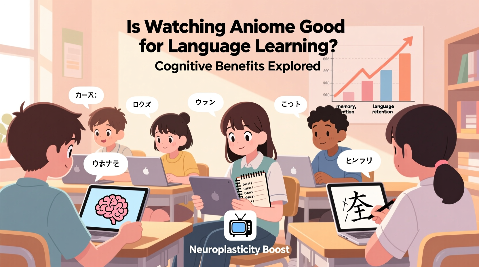 is watching anime good for language learning cognitive benefits explored