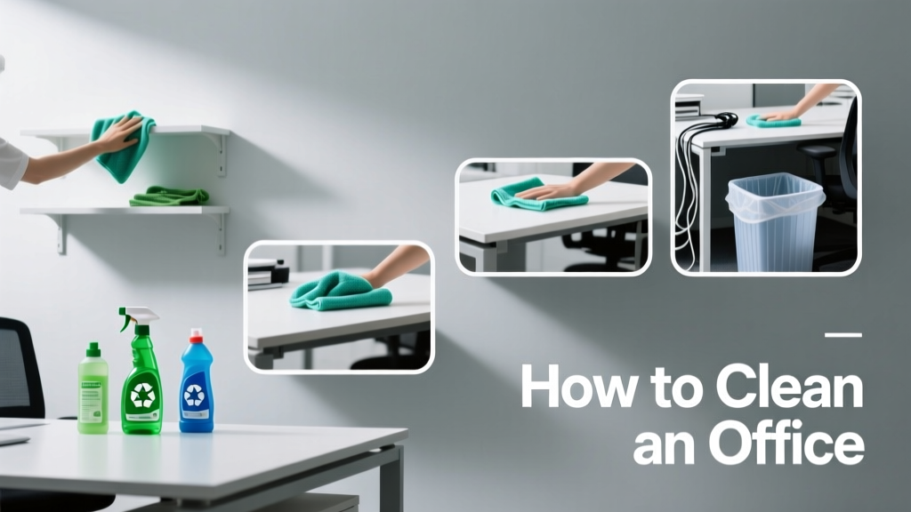 How to Clean Office Spaces Effectively