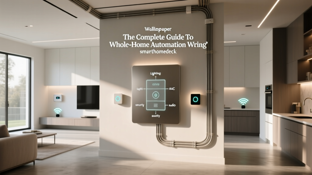 The Complete Guide To Whole-Home Automation Wiring