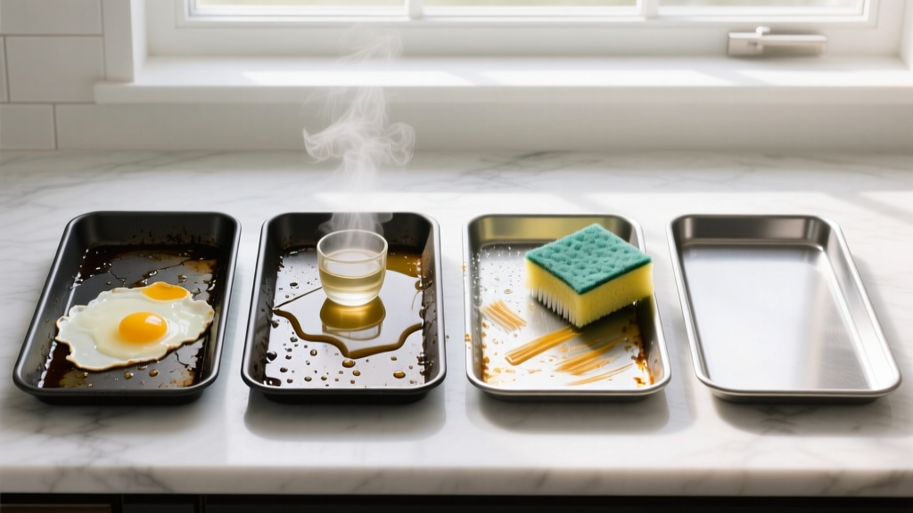 Easy & Tested: How to Get Egg Out of Baking Sheets