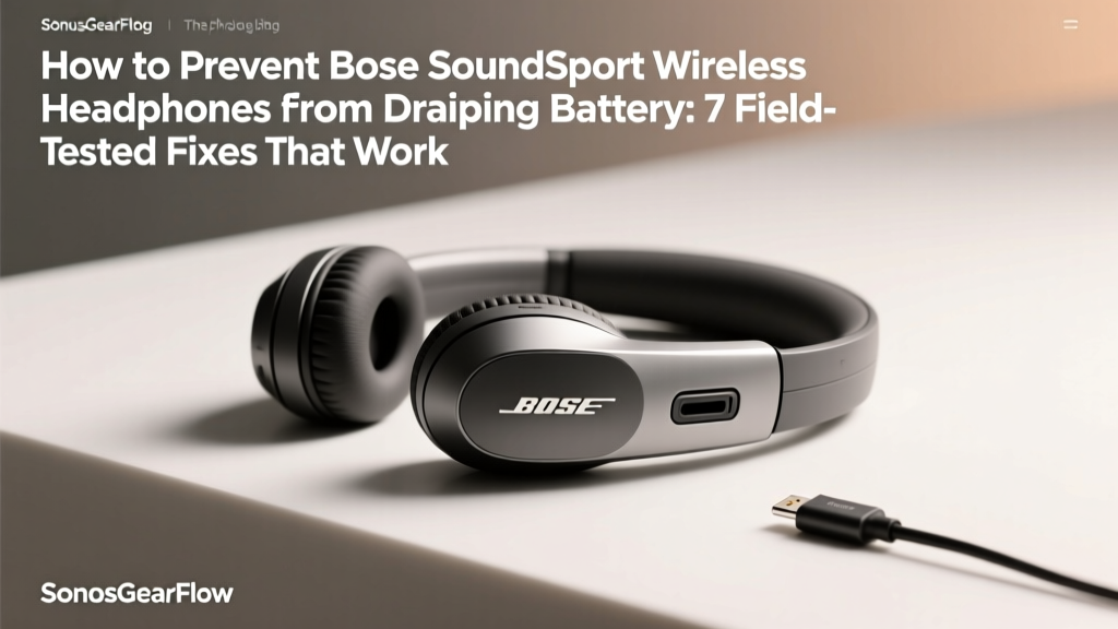 Bose SoundSport Wireless Battery Drain Fixes (2026)