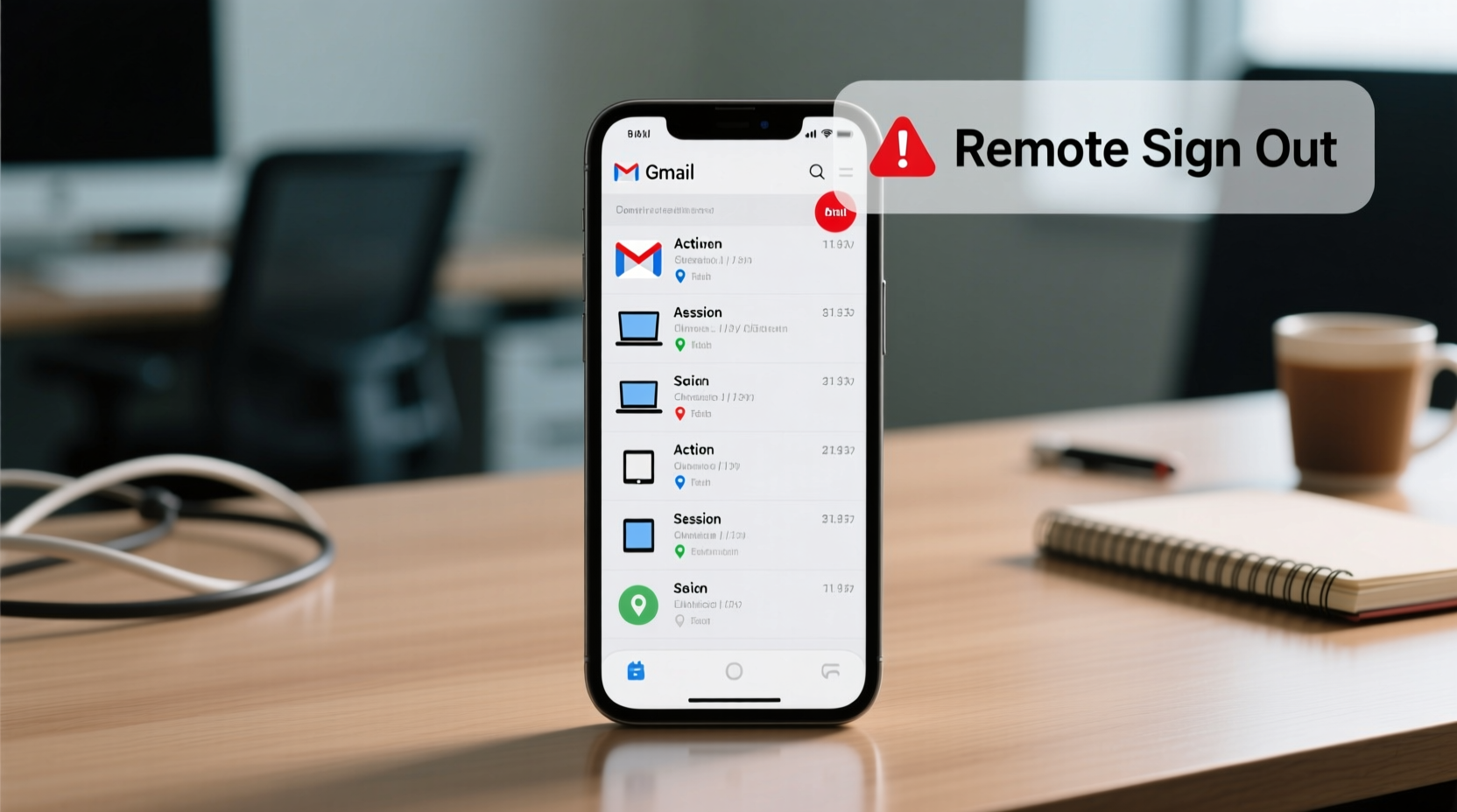 gmail adds multiple session info and remote signout