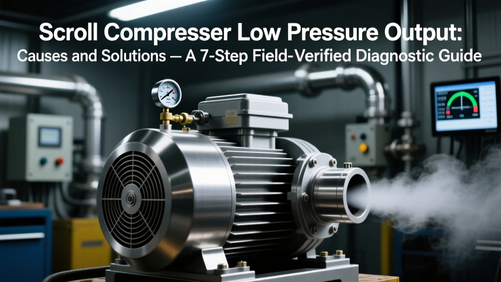 Scroll Compressor Low Pressure: 7-Step Fix in <90 Min